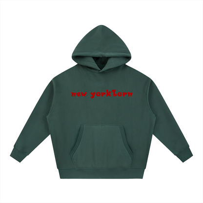 Essential Oversized Boxy Fit Fleece Hoodie
