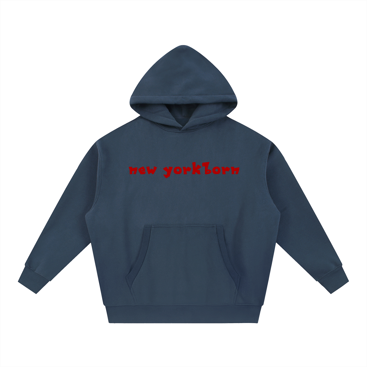 Essential Oversized Boxy Fit Fleece Hoodie