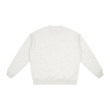 Oversized Drop Shoulder Crewneck Sweatshirt