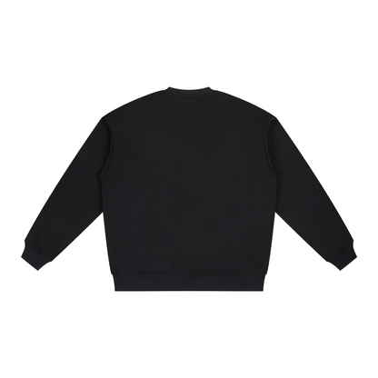 Oversized Drop Shoulder Crewneck Sweatshirt