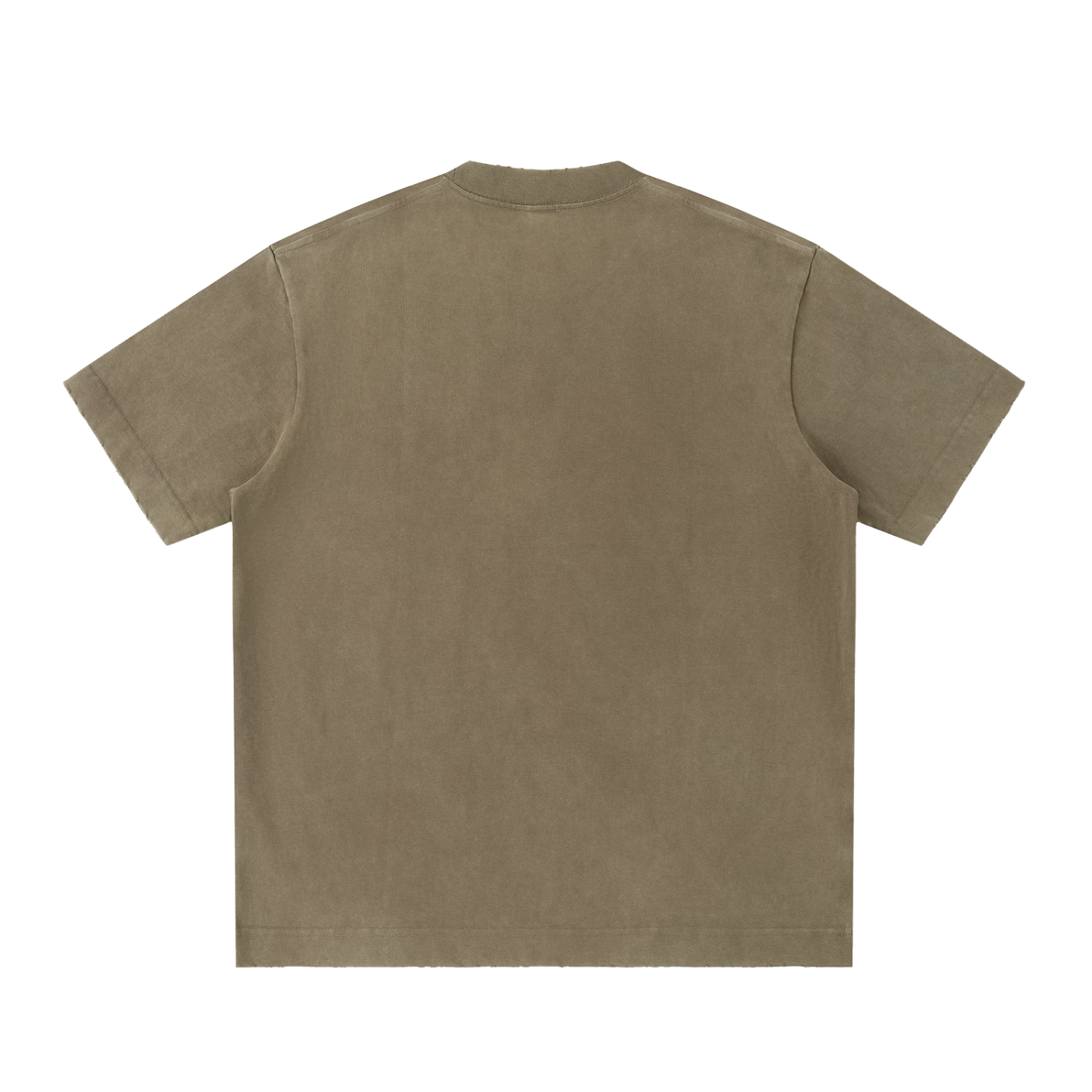 Heavyweight Vintage Washed Frayed T-Shirt